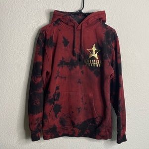Jeffree Star Tie-Dye Unicorn Blood hoodie
